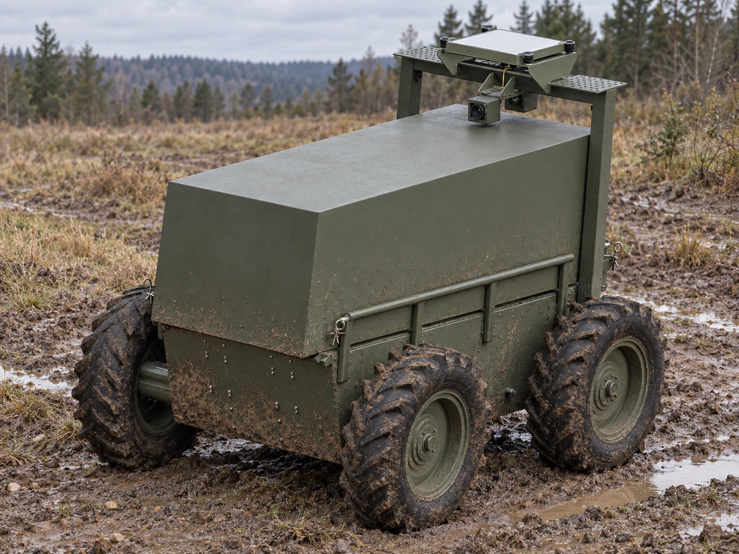 Wheeled CASEVAC UGV